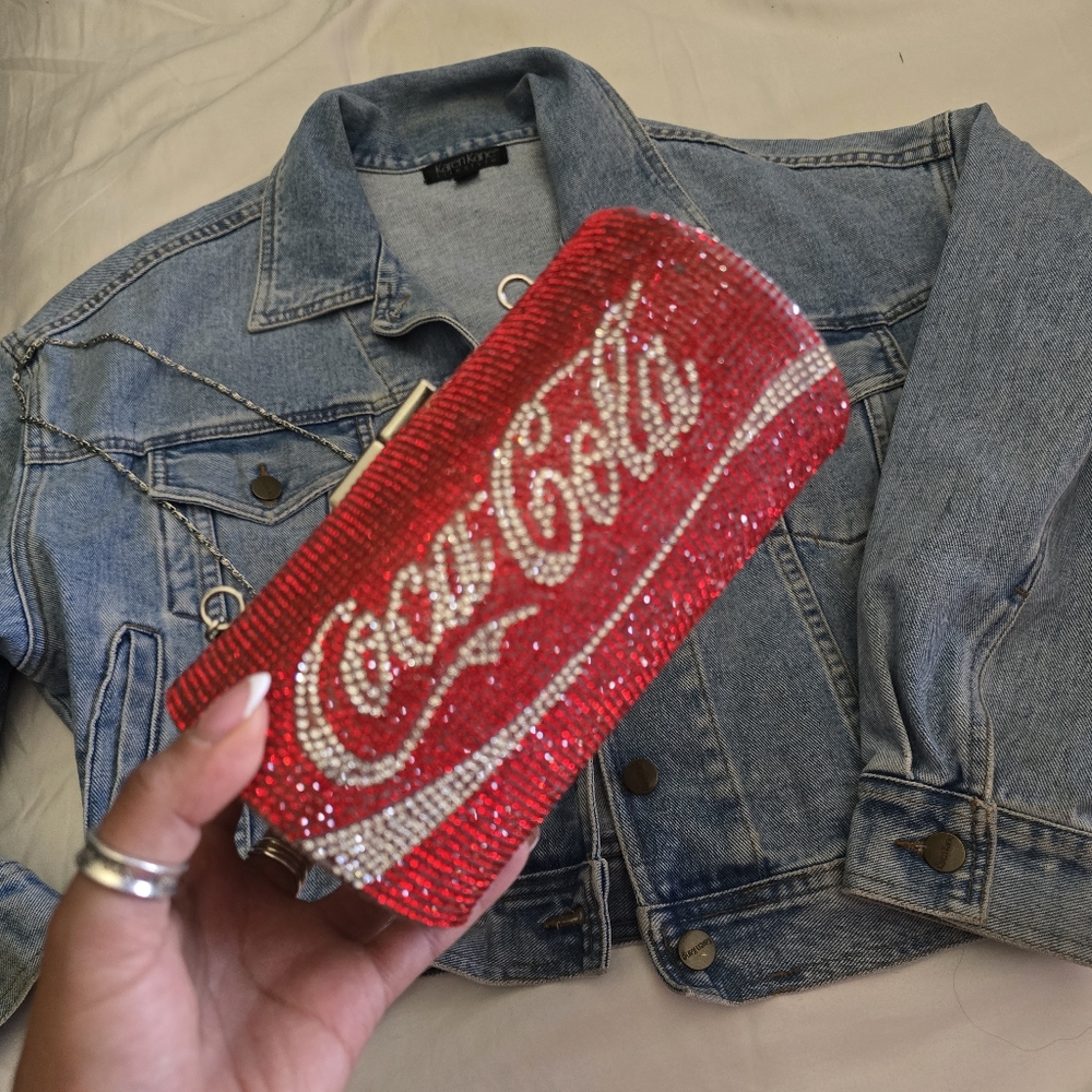Coca Cola Rhinestone Bag - RARE